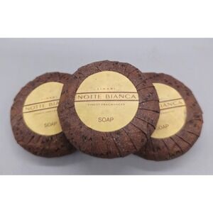 Linari Notte Bianca Travel 1.6oz Perfumed Soap Lot of 3